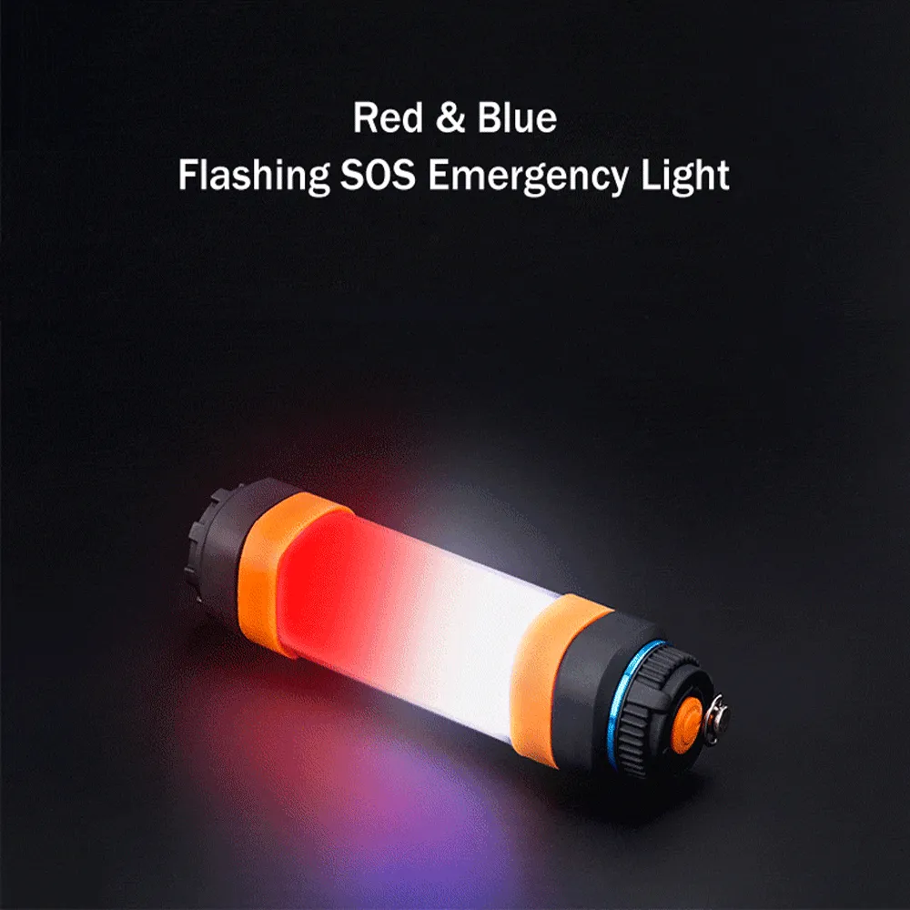 IP68 LED Camping Lantern with Magnet Tent Light USB Charging