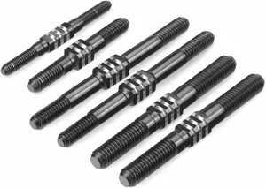J Concepts Inc. Fin Titanium Turnbuckle Set Black5RC8B4 RC8B4E JCO2507B Electric Car/Truck Option Parts