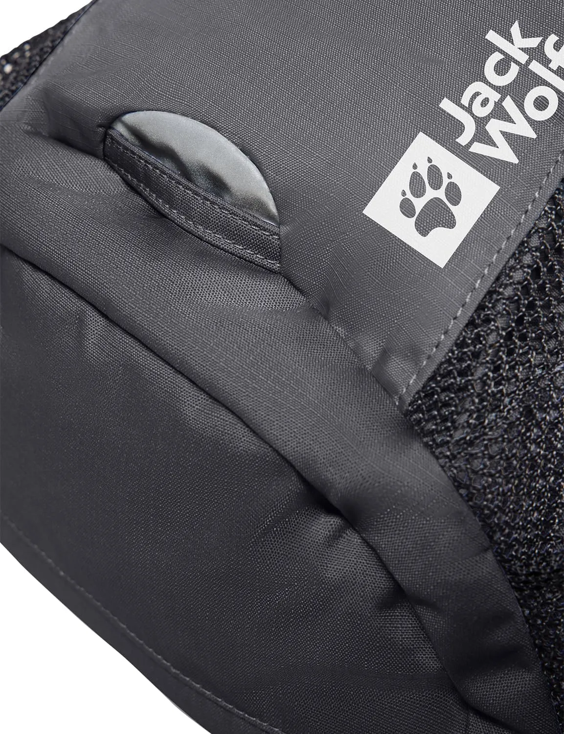Jack Wolfskin Velocity 12L Lightweight Biking Backpack with Rain Cover and Helmet Lashing