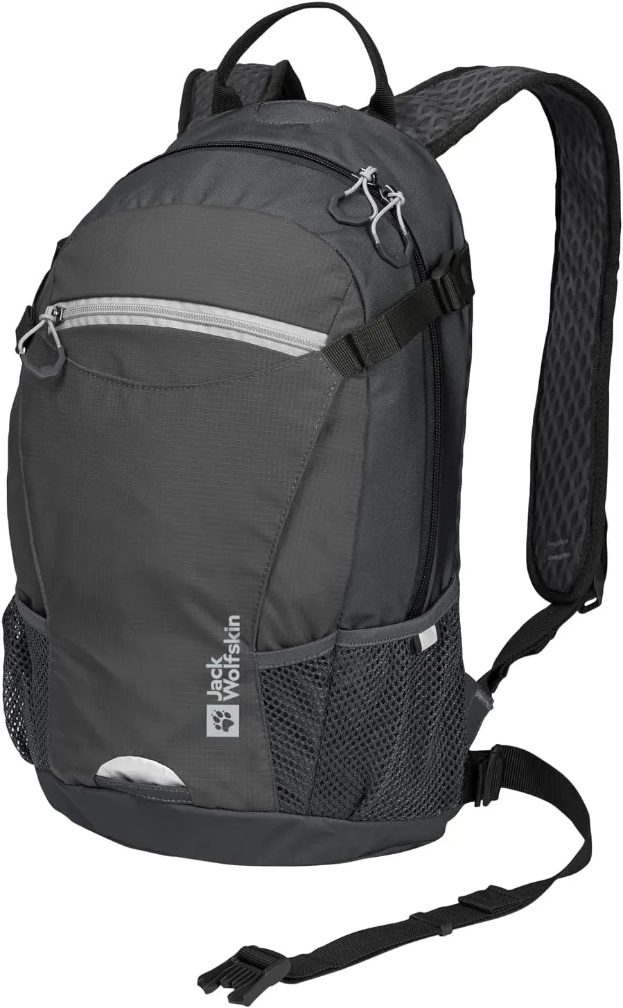 Jack Wolfskin Velocity 12L Lightweight Biking Backpack with Rain Cover and Helmet Lashing