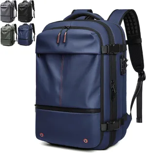 Jet Pack Pro Travel, Airback Backpack,Travel Smart With Vacuum Compression & Waterproof Design(Blue-No Air pump)