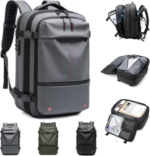 Jfxgjuv Ascribei Backpack, Vacpack Backpack, 60l Expandable Multifunctional Large Capacity Backpack with Vacuum Compression