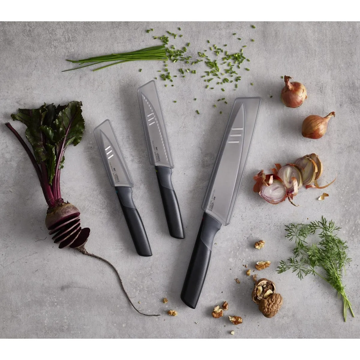 Joseph Joseph Knives 3 Piece Set