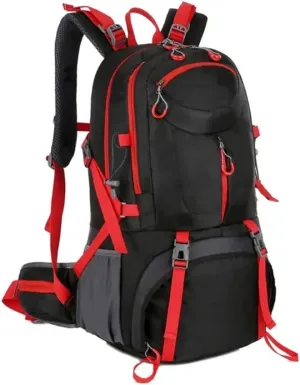 JSEIAJB 60L Large Capacity Hiking Backpack Outdoor Mountain Backbag Sport Back Pack Travel Package