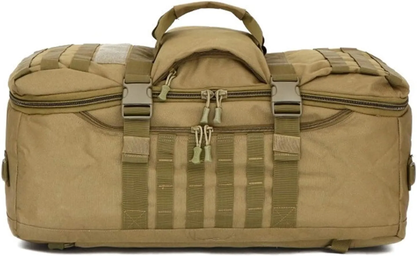 Jungle Leopard 60L Military Tactical Molle Backpack Large Capacity for Men Women Travel Hiking Backpacks Rucksack(S433-60-WD)