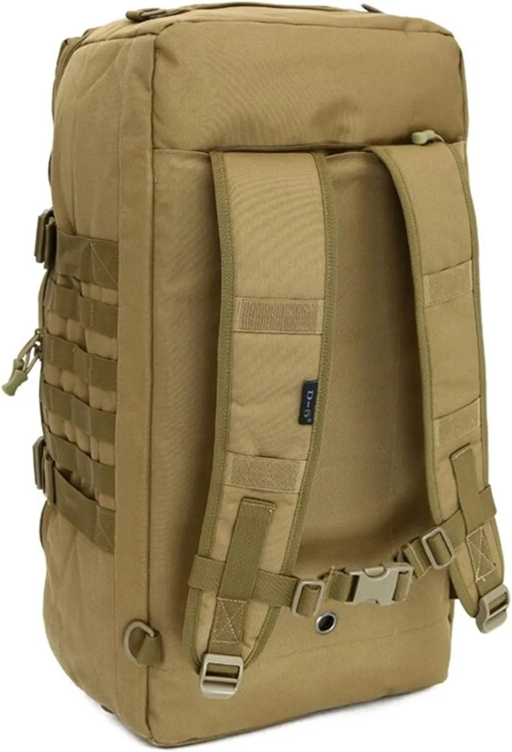 Jungle Leopard 60L Military Tactical Molle Backpack Large Capacity for Men Women Travel Hiking Backpacks Rucksack(S433-60-WD)