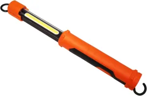K Tool International XD52848 15.5-Inch Adjustable LED Work Light, Orange/Black, Battery Powered, 6 Levels of Brightness, 700 Lumens