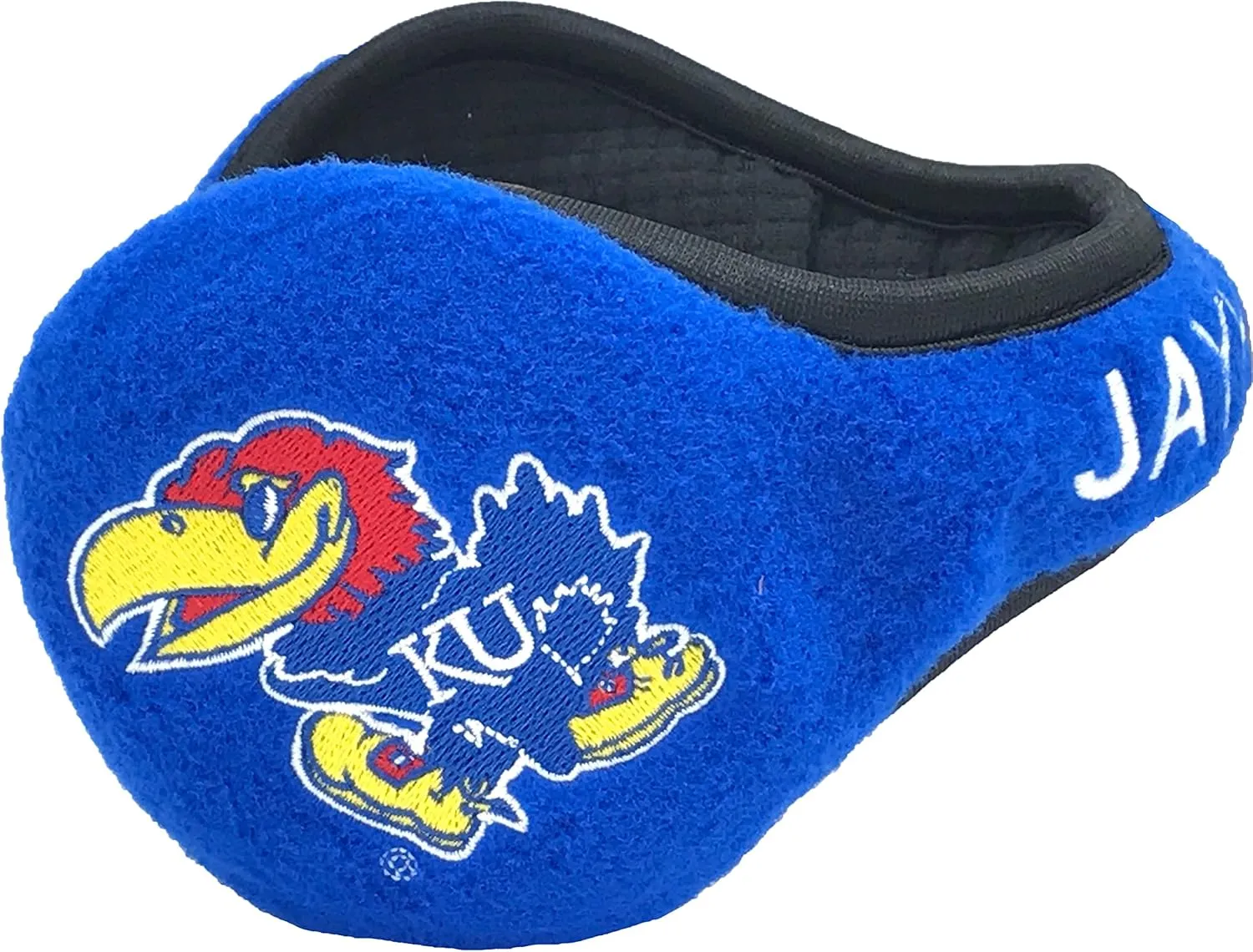 Kansas Jayhawks Behind-the-Head Ear Warmer, Unisex, One Size Fits Most, Blue