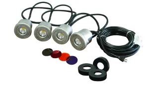 Kasco Universal Lighting Package For Non Units – 120V, 19W per fixture, 500 ft power cord, 4 fixtures – LED4S19-500 - FOUNTAIN NOT INCLUDED