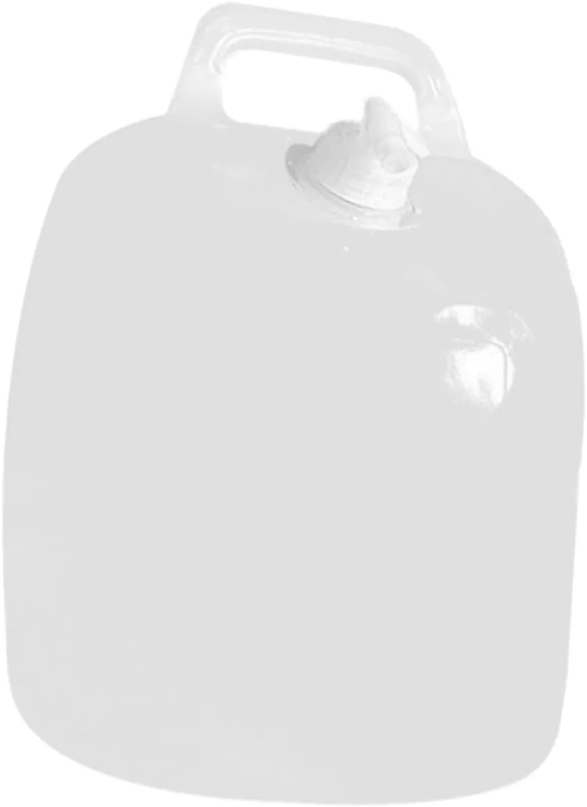 KICHOUSE 1Pc Collapsible Outdoor Water Tank with Spigot Versatile Portable Camping Water Container Easy to Fill and Drain Multi Use as Fruit Bowl Compact Storage for Travel