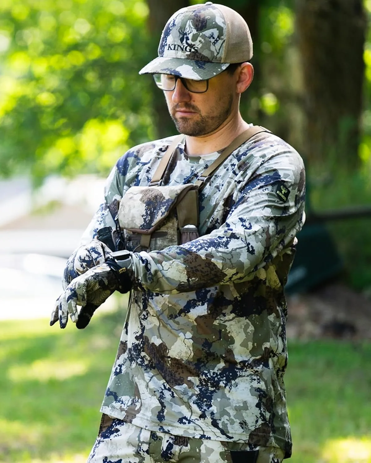 King's Camo Men's Long Sleeve