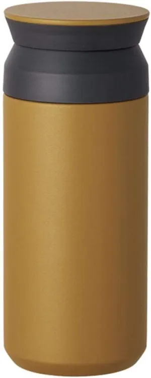 KINTO 20937 Travel Tumbler, 11.8 fl oz (350 ml), Coyote Vacuum Double Layer Construction, Heat and Cold Retention