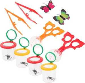 Kit Magnifying Jar Viewer Collector Toy Outdoor Exploration Set for Children Random Style
