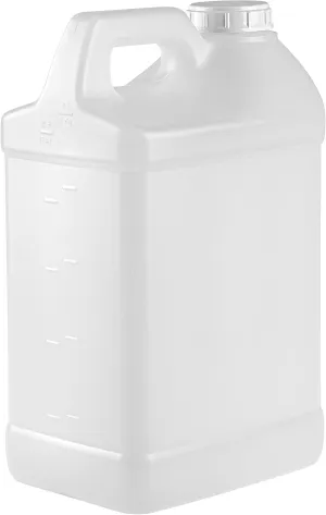 kitchentoolz 2.5 Gallon Water Jug – Heavy-Duty HDPE Carboy for Automotive Used Oil & Liquid Storage – 10 Quart Mixing Container with Secure Lid – Made in USA