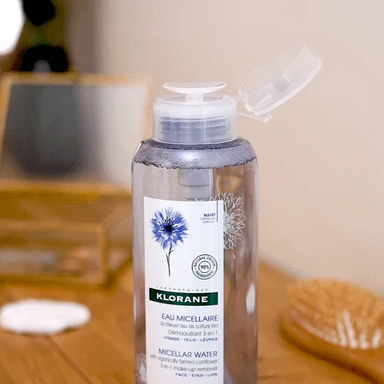 Klorane Micellar Water with Organically Farmed Cornflower