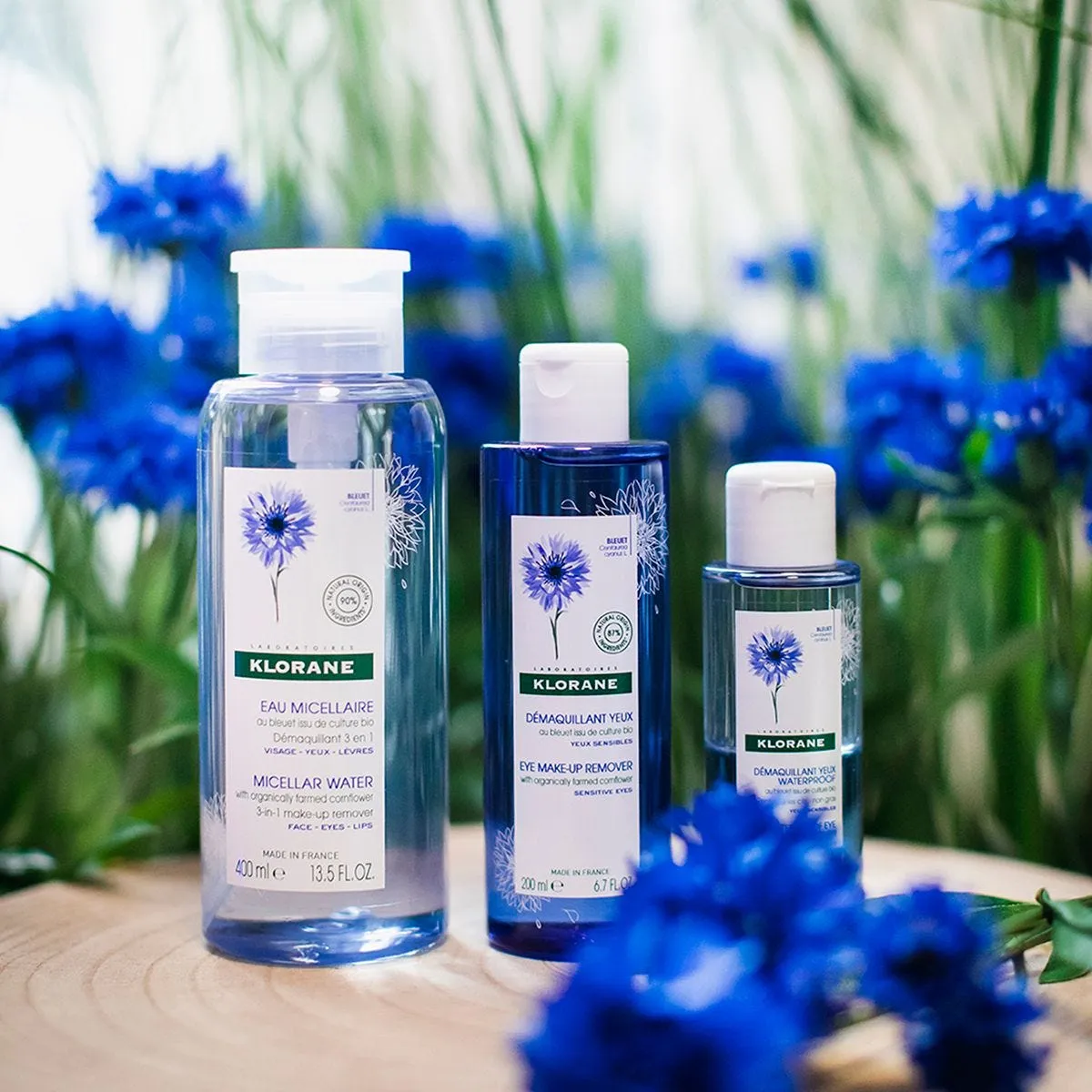 Klorane Micellar Water with Organically Farmed Cornflower