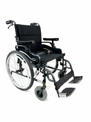 KM-8520X 20" seat Lightweight Heavy Duty Wheelchair.