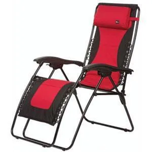 Laguna Recliner Padded - Red/Black XL