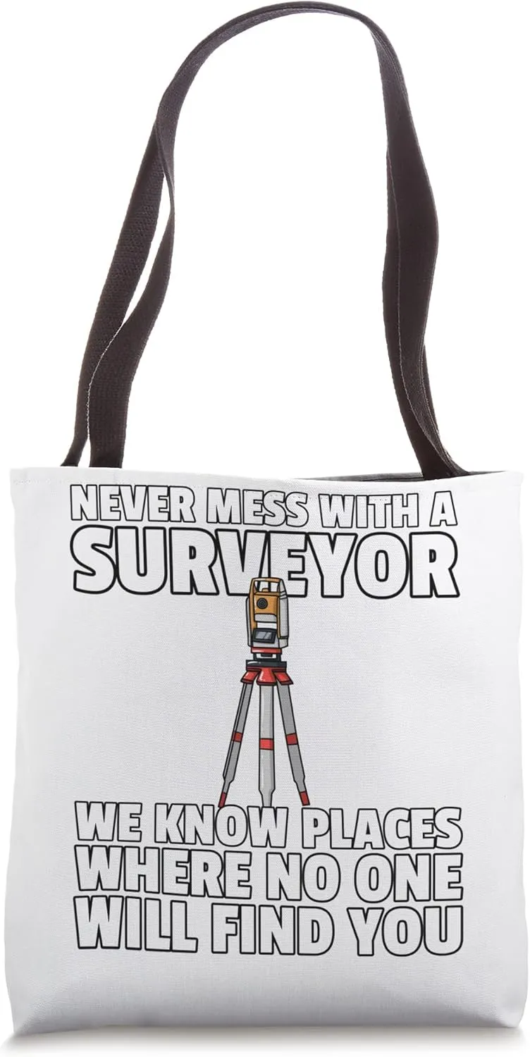 Land Recorder Technician For Cartogropher Surveyor Tote Bag
