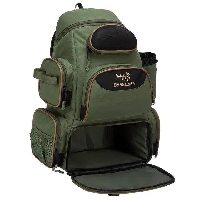 Large Capacity Lightweight Durable Fishing Gear Functional Backpack Bag