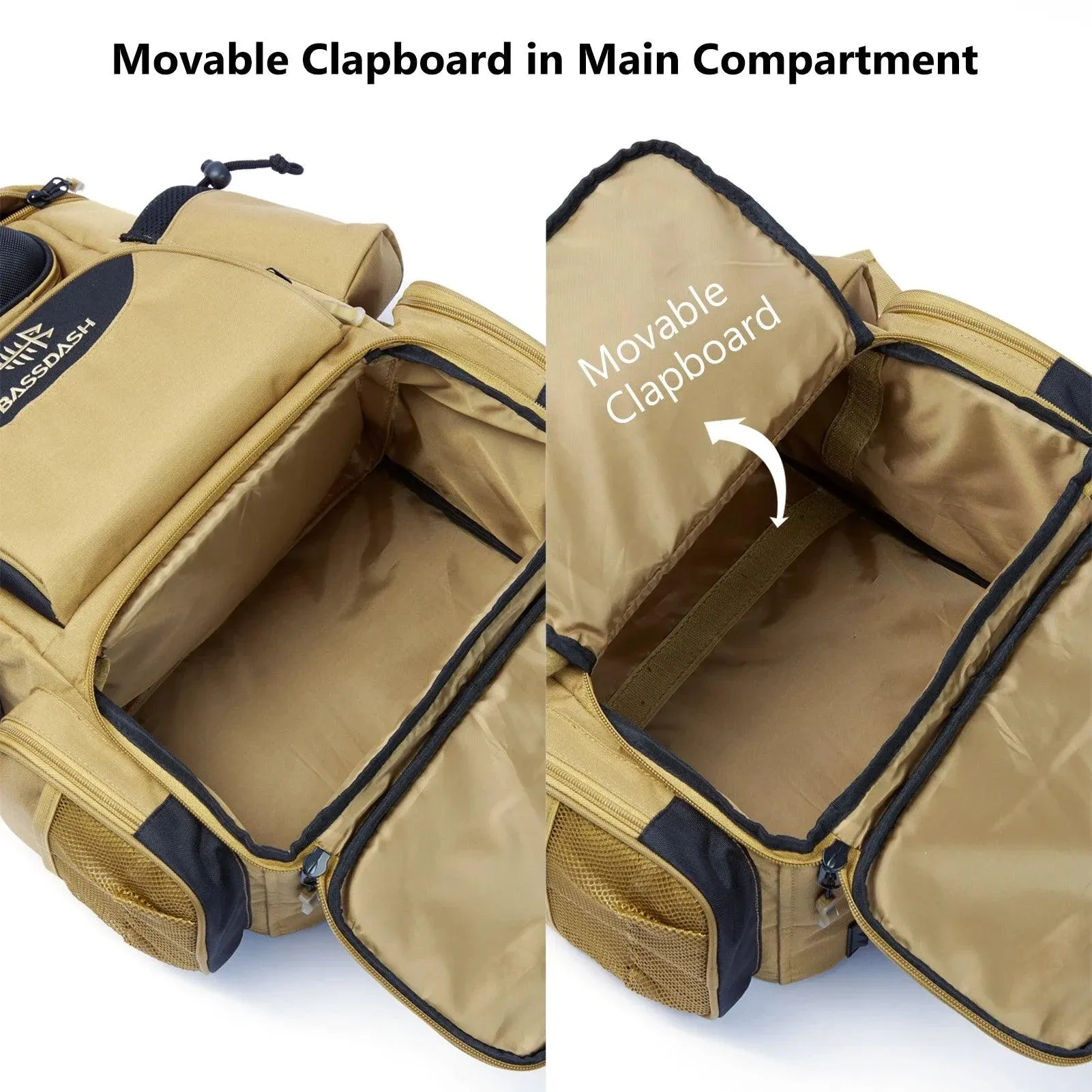 Large Capacity Lightweight Durable Fishing Gear Functional Backpack Bag