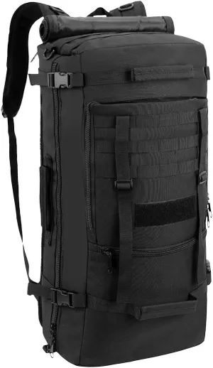 Large Capacity Tactical Backpack Travel Rucksack Bag, Great Outdoor Duffle Bag for Men and Women, 60L