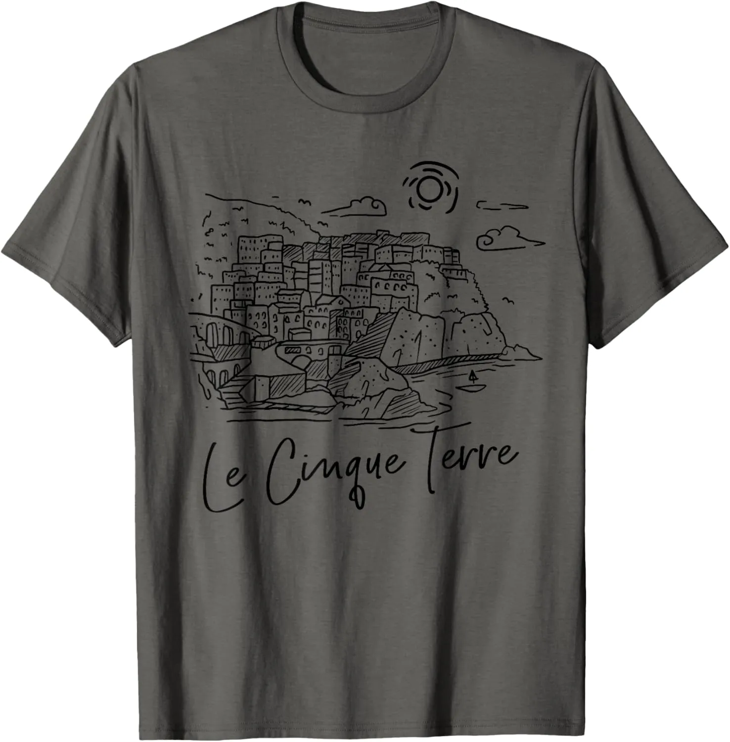 Le Cinque Terre Italy Europe Vacation Travel Le Cinque Terre T-Shirt