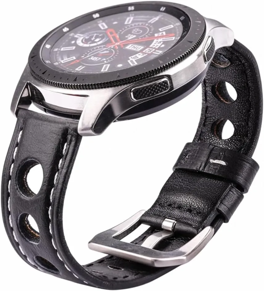 Leather Watch Strap Bracelet Vintage 20mm 22mm 24mm Watch Strap Women Men Fashion Watch StrapLeather Strap With Pin Buckle