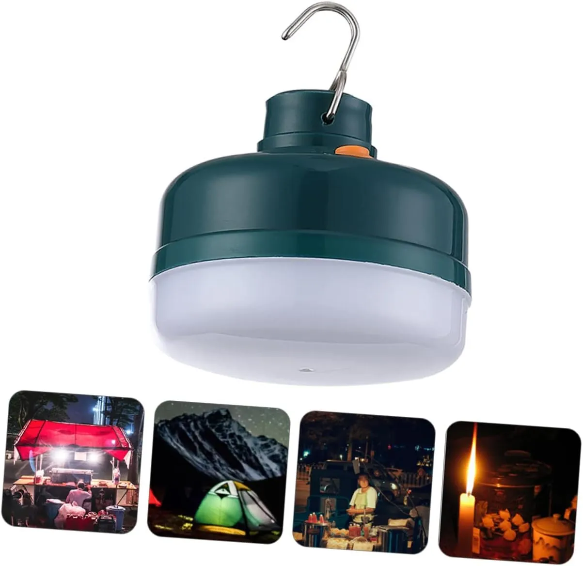 Led Camping Lantern Rechargeable 3 Lighting Modes Magnetic for Tent Outdoor Night Market Emergency Use