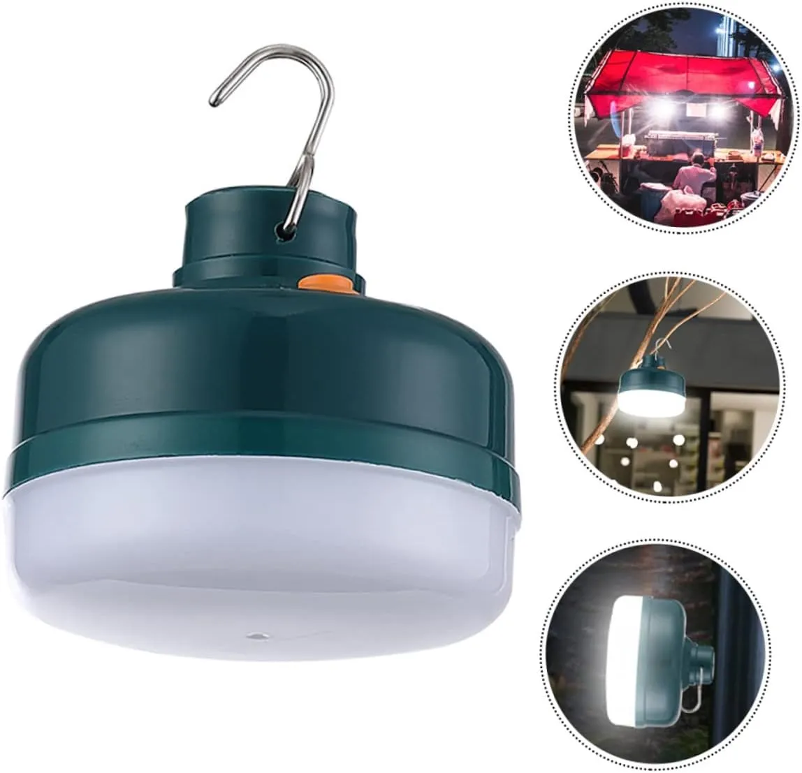 Led Camping Lantern Rechargeable 3 Lighting Modes Magnetic for Tent Outdoor Night Market Emergency Use