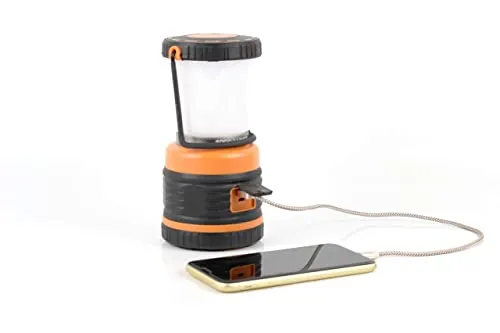LED Camping Lantern Rechargeable,1800LM, 4 Light Modes, 4400mAh Power Bank