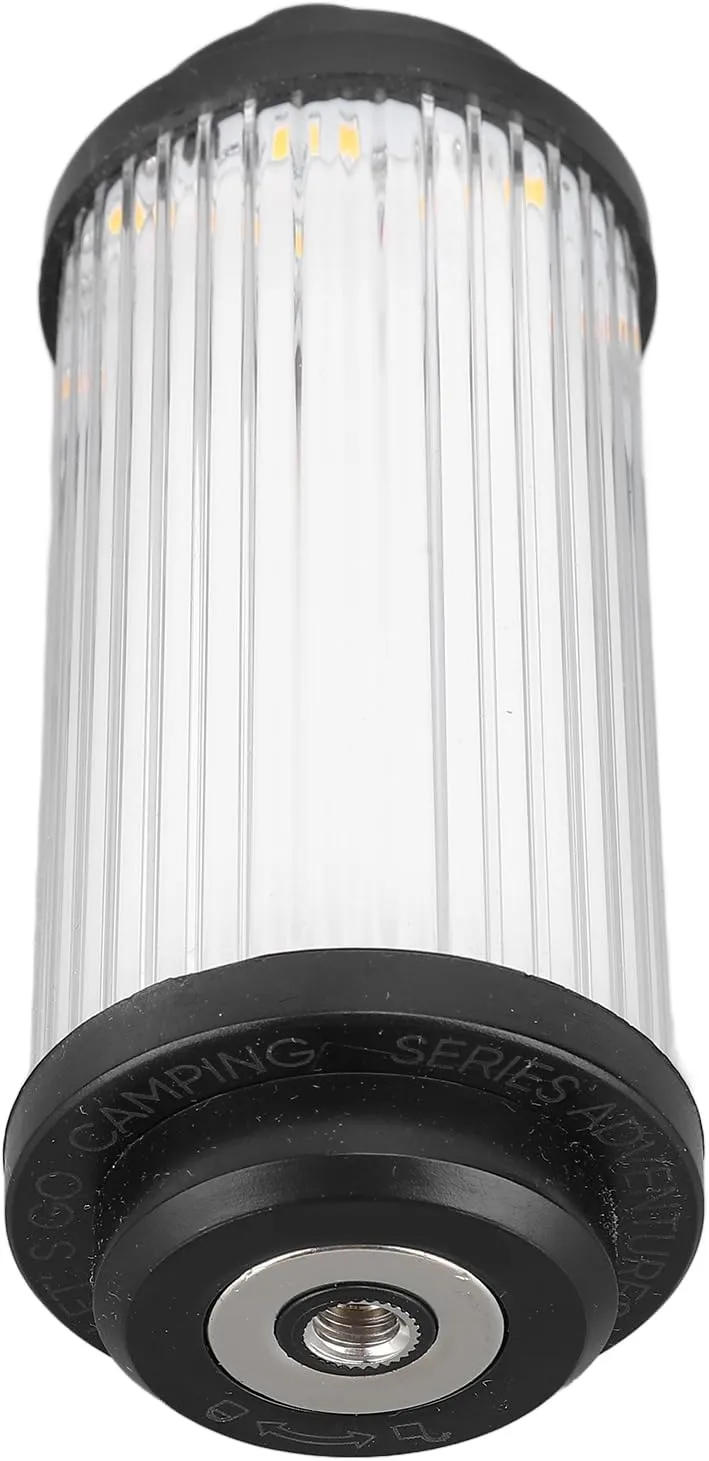 LED Camping Lantern with Evenly Distributed LEDs, Rechargeable USB Emergency Light for Blackout Hiking, Portable Tent Light