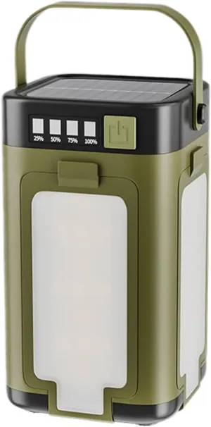Led Camping Lanterns- 266g Camping Tent Light for Home | 2000 MAh Solar Camping Lights, | Solar Portable 6 Modes Dimmable with 90 Degree Expandable 4 Led Lamp for Hiking Patio Tent Power Adventures