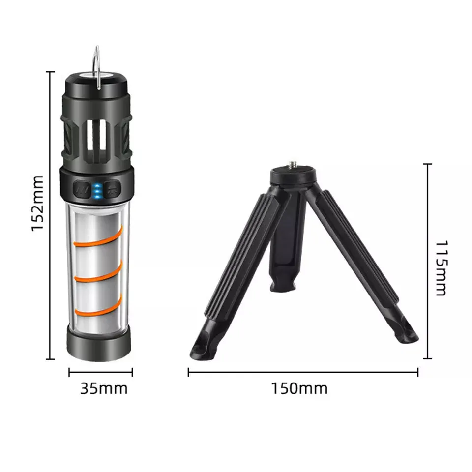 LED Camping Light Mosquito Repeller Super Bright IPX5 Mosquito Zapper Lantern