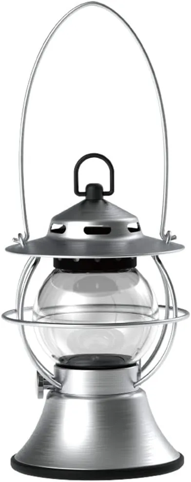 LED Retro Outdoor Camping Lantern Rechargeable Tent Light Adjust Modes 200h Runtime (Color : B Size : One Size) (A One Size)