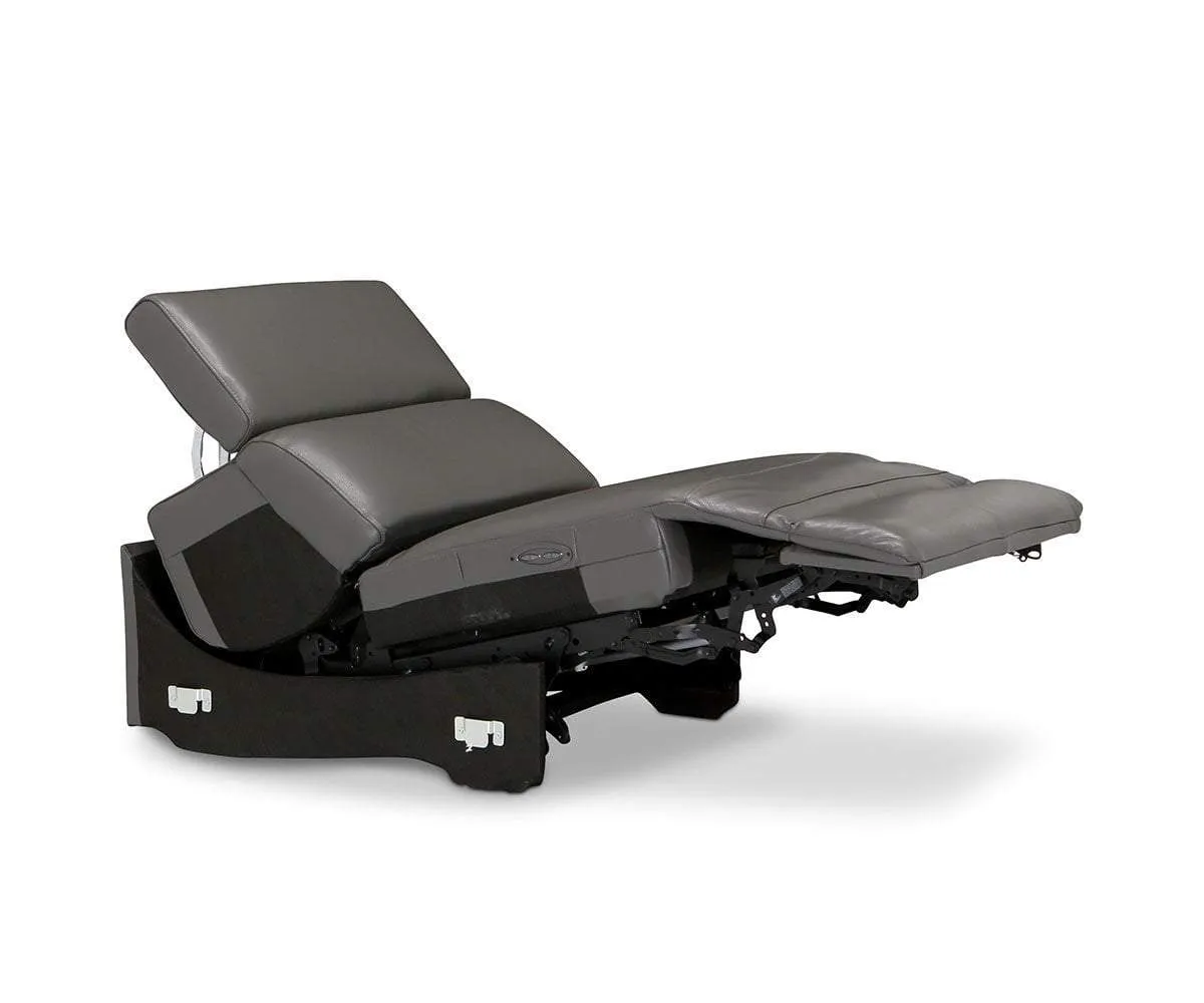 Lewen Leather Power Reclining Sectional