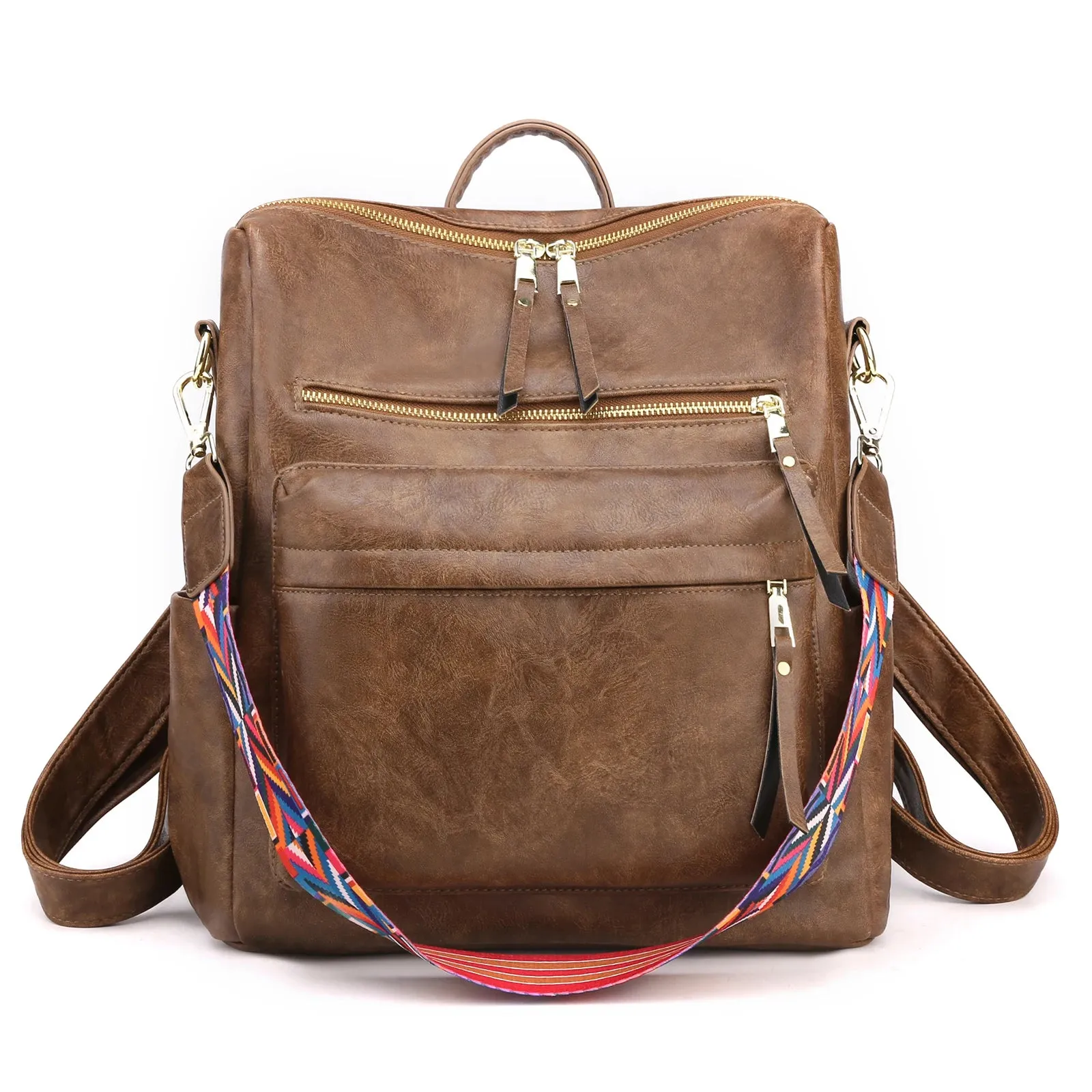 Light Weight Stylish Leather Backpack