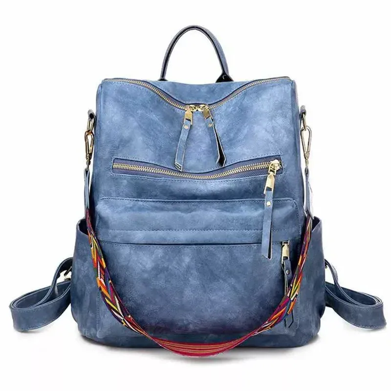 Light Weight Stylish Leather Backpack
