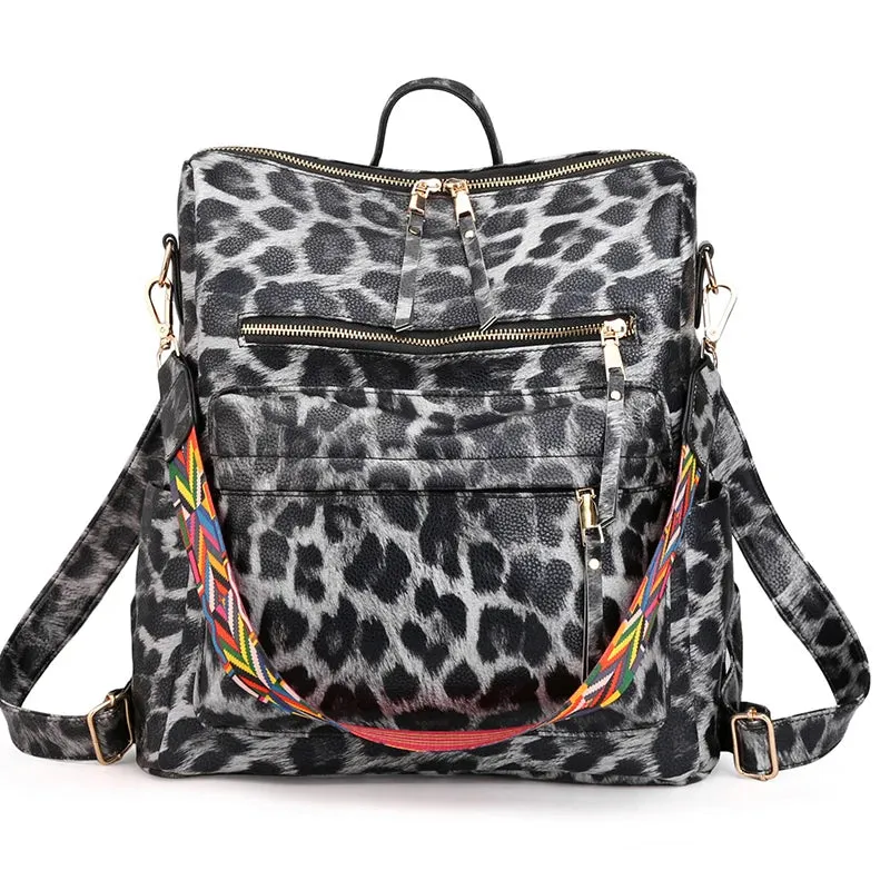 Light Weight Stylish Leather Backpack