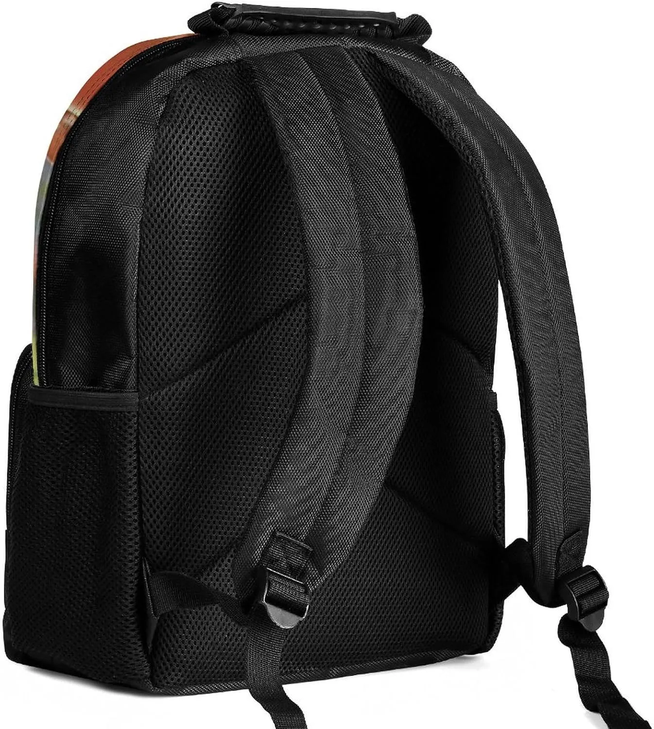 Lightweight Backpack for Gym Travel Bicycle - Big Capacity Multipurpose Anti-Theft Carry On Bag, Colorful Afro American Black Woman With Butterflies Art Travel Hiking Bag & Day Pack