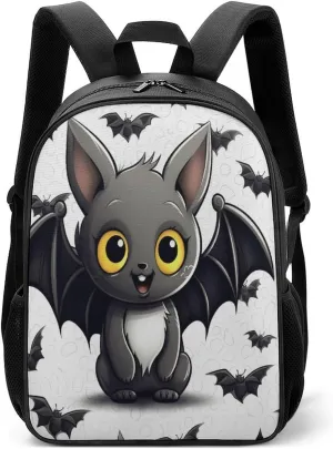 Lightweight Backpacks Cute Travel Bag Durable Cute Bat Printing Small Travel Backpack For Women & Men