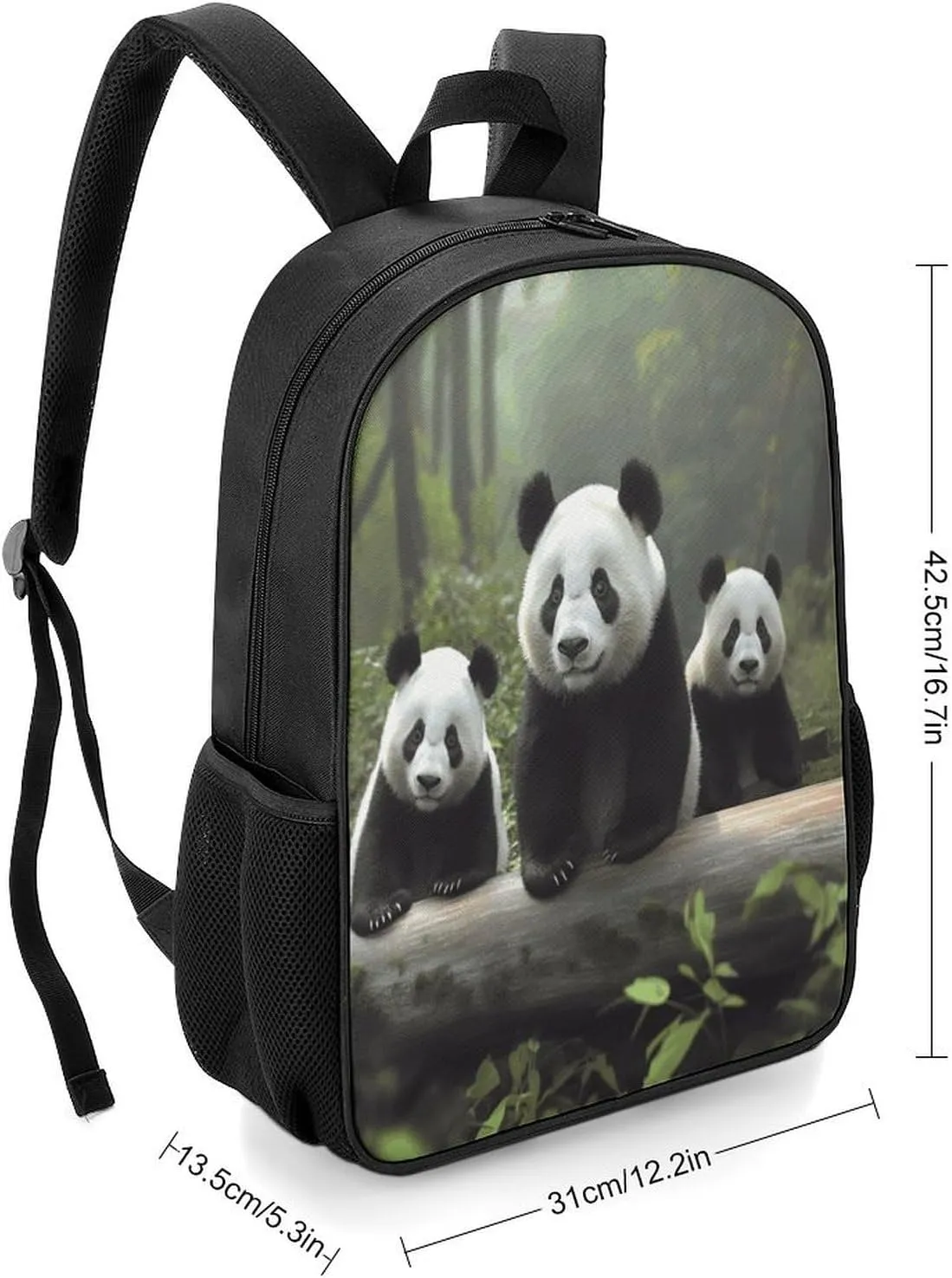 Lightweight Backpacks Cute Travel Bag Durable Cute Terrestrial Animal Printing Small Travel Backpack For Women & Men