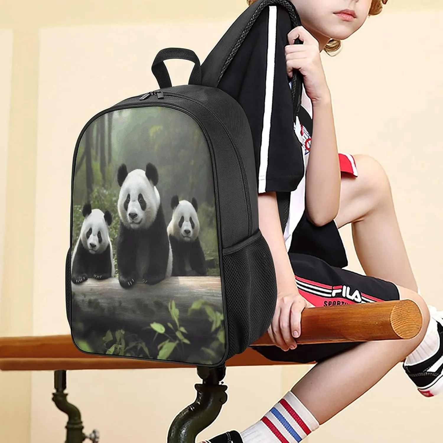 Lightweight Backpacks Cute Travel Bag Durable Cute Terrestrial Animal Printing Small Travel Backpack For Women & Men