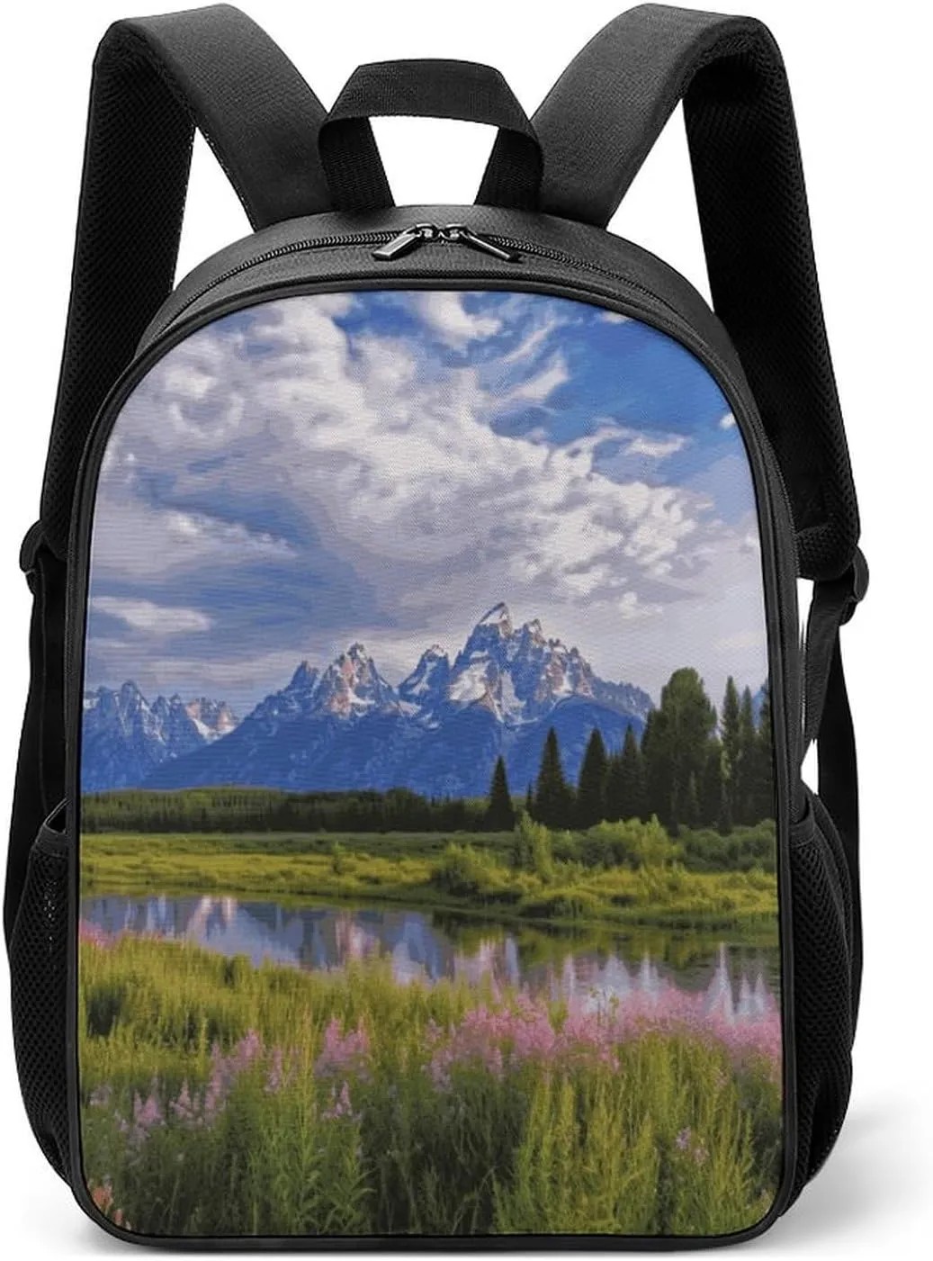 Lightweight Backpacks Cute Travel Bag Durable Grand Teton Printing Small Travel Backpack For Women & Men