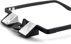 Lightweight Belay Glasses for Rock Climbing – Prism Eyewear with Titanium Frame, Shockproof Case & Accessories | Enhance Safety, Reduce Neck Strain