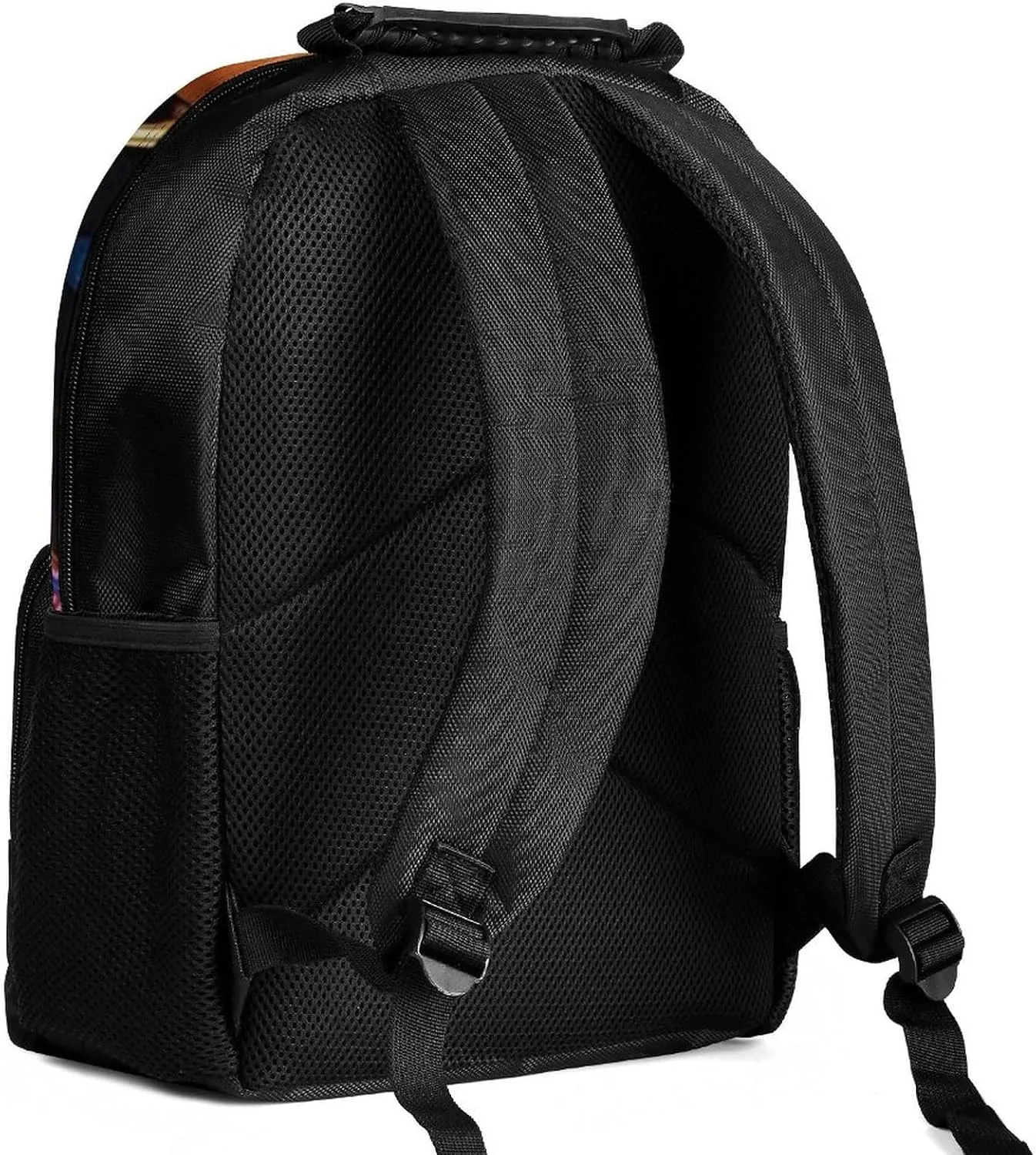 Lightweight Daypack Backpack for Trekking Work Running - Big Capacity Multipurpose Anti-Theft Bookbag, Chic Cartoon Black Woman African American Woman Art Business Computer Bag