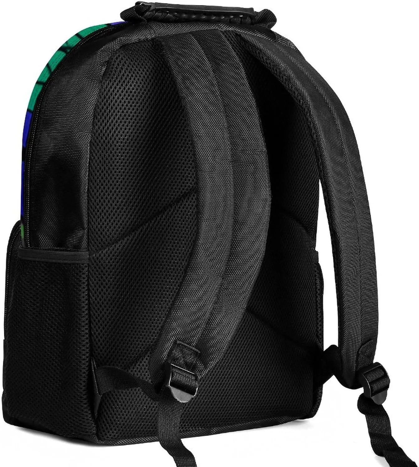 Lightweight Daypack Backpack for Trekking Work Running - Big Capacity Multipurpose Anti-Theft Bookbag, Grunge Mexican Sugar Skulls Day Of The Dead Flowers Art Business Computer Bag