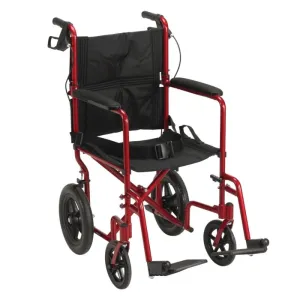 Lightweight Expedition Folding Wheelchair - Aluminum Transport Chair