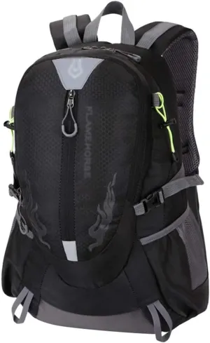Lightweight Hiking Backpack 40L Climbing Camping Travel Rucksack For Men Women(Black)