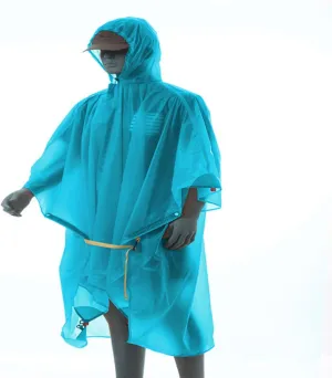 Lightweight Hiking Poncho, Waterproof Backpack Poncho Raincoat for Outdoor Trekking, Camping, Hiking